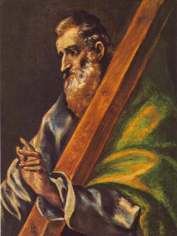 St Andrew, painting by El Greco