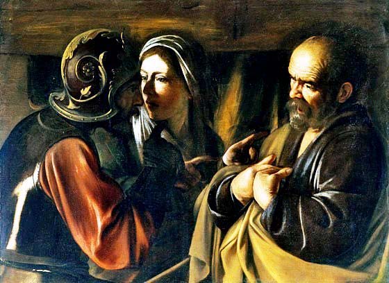 The Third Denial of Peter, Caravaggio