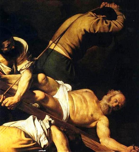 The Crucifixion of St Peter, Caravaggio