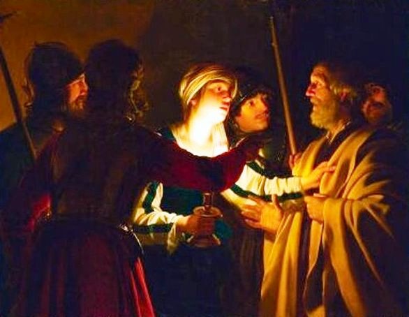 The Denial of St Peter, Gerrit van Honthorst