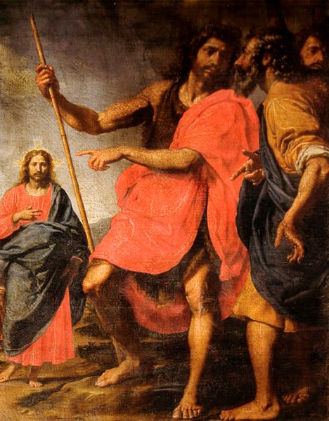 St John the Baptist points out Jesus to Andrew, Ottavio Vannini