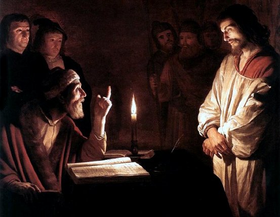 Jesus before the High Priest. Gerard von Honthorst