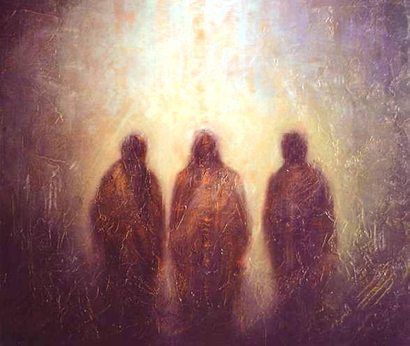 On the road to Emmaus, Helge Boe