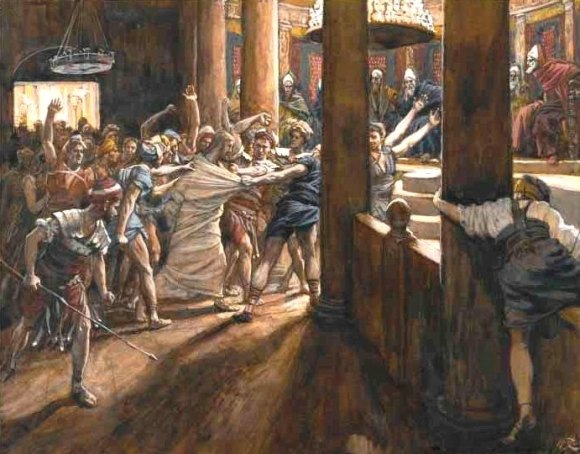 A 19th century painting of this event, by James Tissot