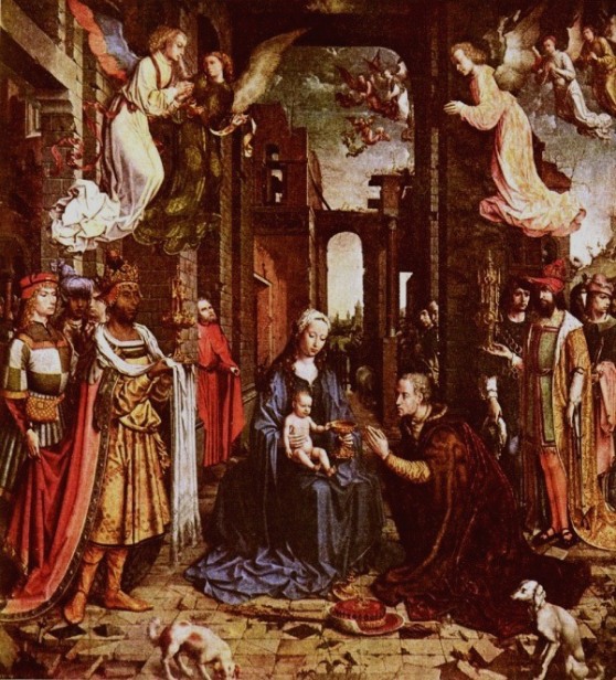 Adoration of the Kings, Jan Gossaert de Mabuse (Maubeuge)