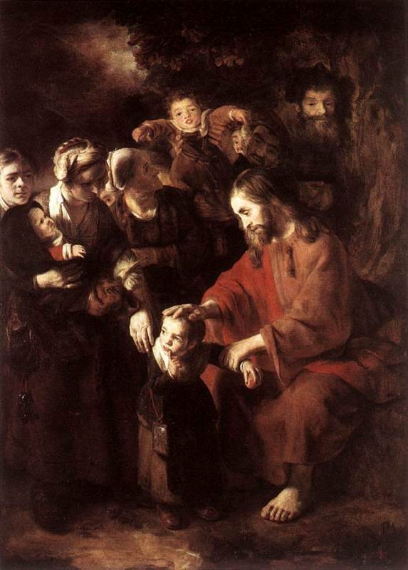 Christ Blessing the Children, Nicolas Maes, 1652-3