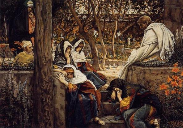 Jesus at Bethany, James Tissot, 1894