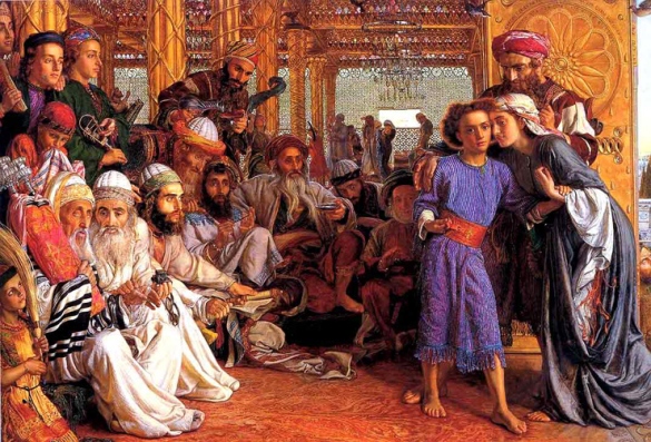 The Finding of Jesus in the Temple, William Holman Hunt