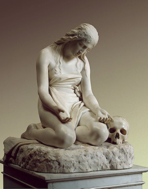 'The Repentant Magdalene', Antonio Canova, 1809