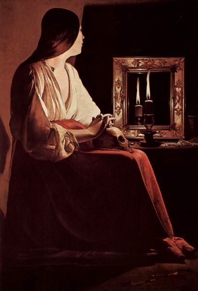 'The Repenting Magdalene', Georges de La Tour, late 1630's 