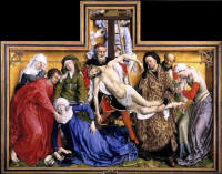an der Weyden, Christ taken down from the cross