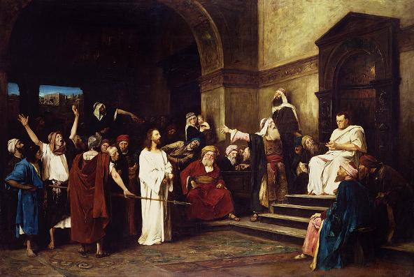 Christ Before Pilate, Mihaly Munkacsy