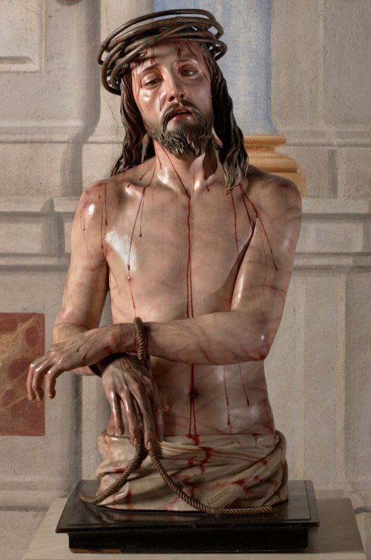 Christ as the Man of Sorrows, Pedro de Mena, 1673