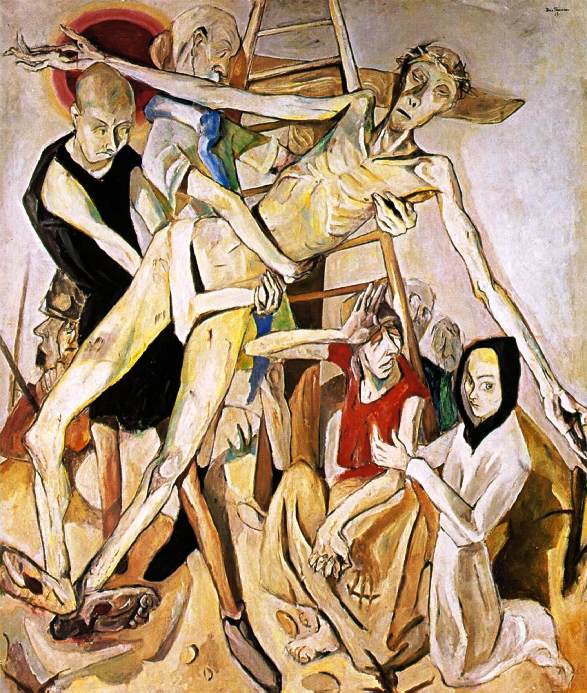 'Descent from the Cross', Max Beckmann 1917