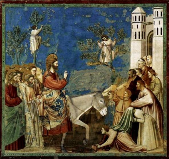 JESUS ENTERS JERUSALEM IN TRIUMPH