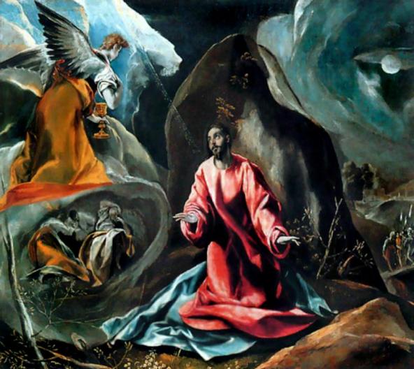 The Agony in the Garden, El Greco, 1590-1600