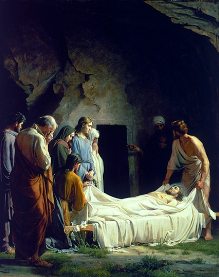 The Entombment of Christ, Carl Bloch