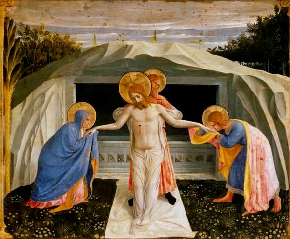 The Entombment of Christ, Fra Angelico