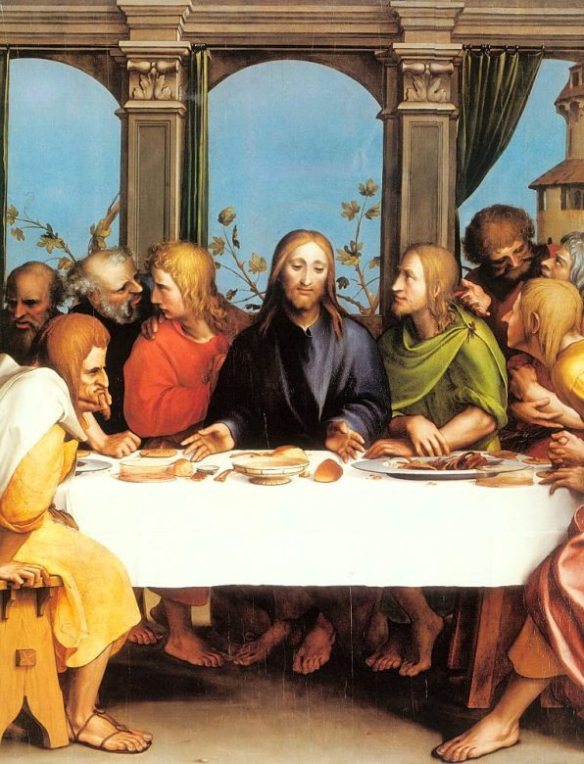 The Last Supper, Hans Holbein the Younger, 1524