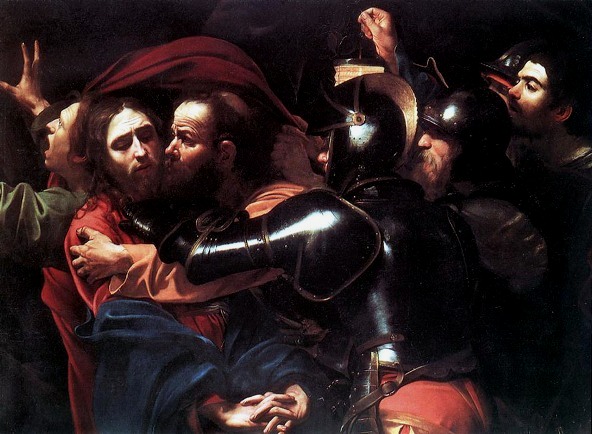 The Taking of Christ, Caravaggio, 1602